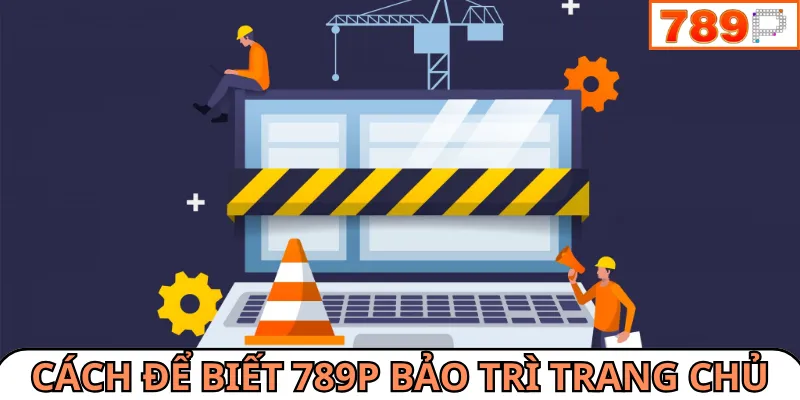 Nhiều kênh thông báo khi có lịch 789P bảo trì trang chủ
